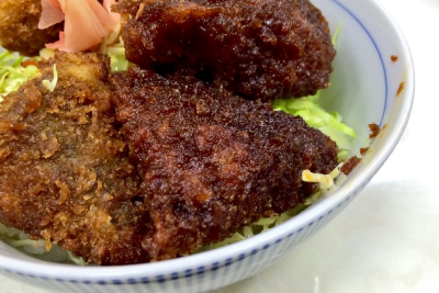 さばソースカツ丼